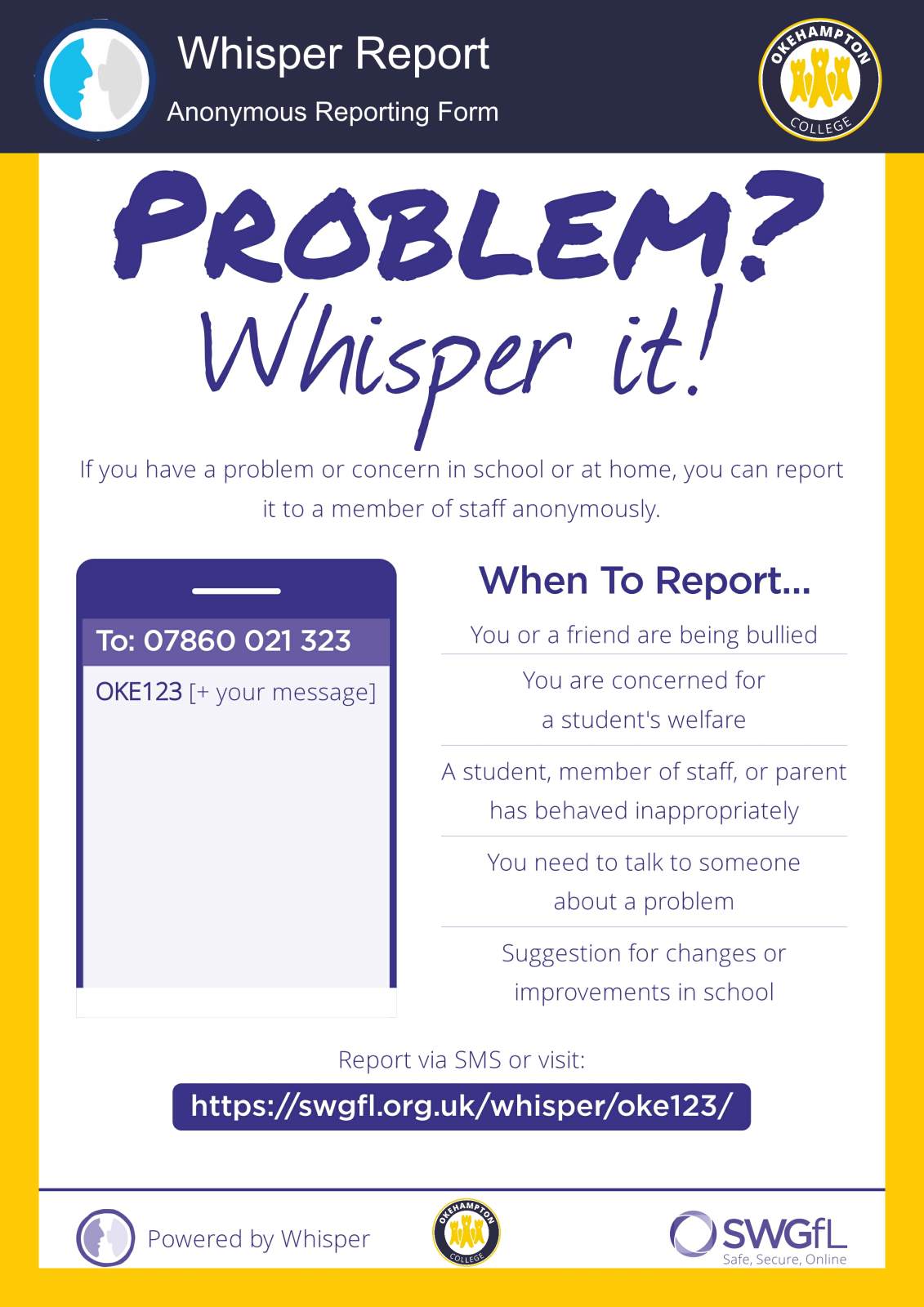 Whisper poster