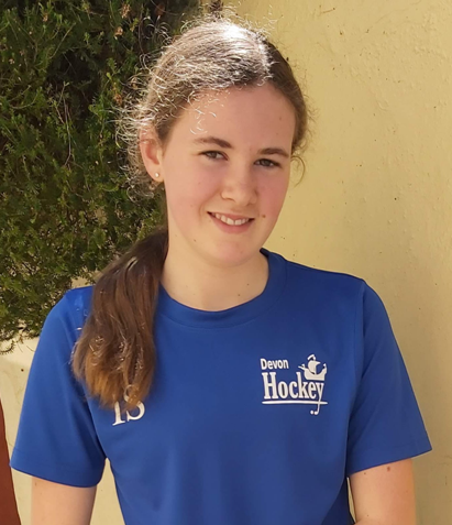India Simmons  -Devon Hockey and County Qualifying times for swimming